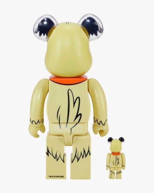 400% & 100% Bearbrick Set - Muttley (Wacky Races), Antiek en Kunst, Kunst | Schilderijen | Modern