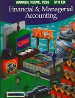 Principles Of Financial And Managerial Accounting, Boeken, Verzenden, Gelezen, Carl S. Warren