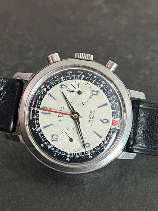 Montre Chronographe Elvia Landeron 187 - Zonder Minimumprijs, Handtassen en Accessoires, Horloges | Heren