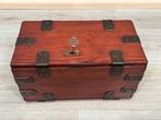 Kist - Hout - kist met beslag, Antiek en Kunst