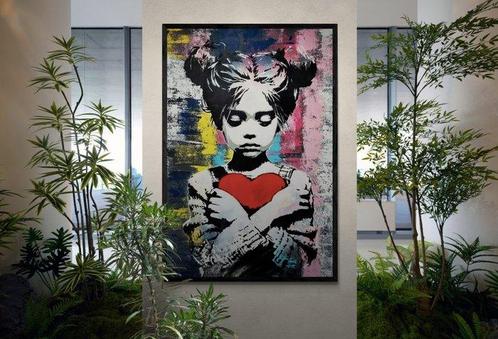 Asko - My Love - XL Canvas - Graffiti Stencil Art, Antiek en Kunst, Kunst | Schilderijen | Modern