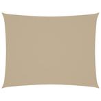Groot Zonnescherm 4x5m Beige | Tweede Kansje | Zomerklaar!, Verzenden, Nieuw, 450 cm of meer, Overige typen