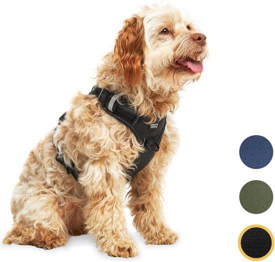 2dekans | Jake en Jacky Hondentuigje - Anti-Trek Tuig -, Dieren en Toebehoren, Honden-accessoires, Ophalen of Verzenden