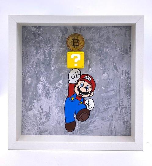 MVR - SuperMario Bitcoin, Antiek en Kunst, Kunst | Schilderijen | Modern