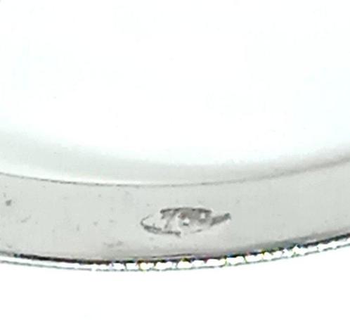 Zonder Minimumprijs - Ring - 18 karaat Witgoud Aquamarijn -, Handtassen en Accessoires, Ringen