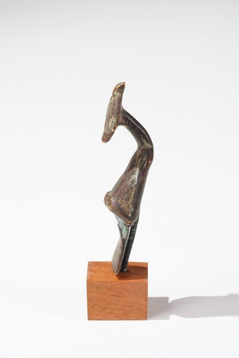Een bronzen beeldhouwwerk - Kulango - Ivoorkust (Zonder, Antiek en Kunst, Kunst | Niet-Westerse kunst