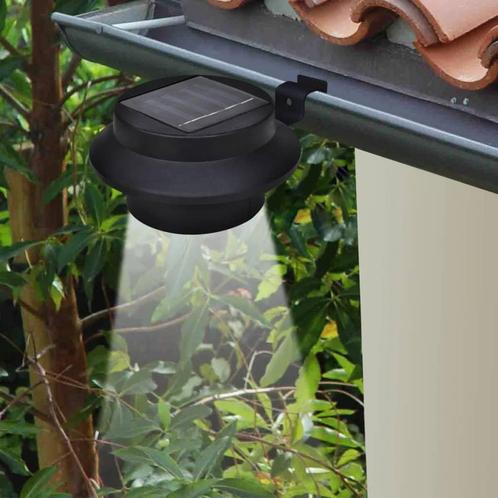 vidaXL Solar buitenlampset 6 stuks zwart, Tuin en Terras, Buitenverlichting, Nieuw, Verzenden