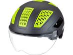 Abus Hyban 2.0 ACE stadsfiets helm - Titan -L, Fietsen en Brommers, Fietsaccessoires | Fietshelmen, Verzenden, Zo goed als nieuw