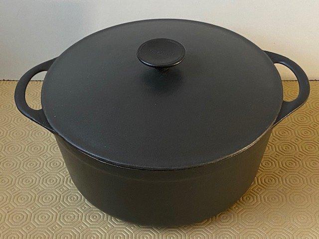 Le Creuset - Braadpan - Cousances - Fonte noir, Antiek en Kunst, Antiek | Keukengerei