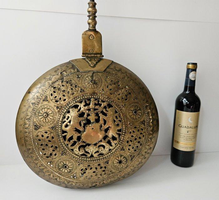 Zeldzame gr beddenpan – Anno 1750 - Werkgereedschap, Antiek en Kunst, Antiek | Overige Antiek