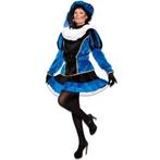 Pietenpak Jurk Fluweel Blauw, Verzenden, Nieuw