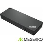 Lenovo ThinkPad Universal Thunderbolt 4 Bedraad Zwart, Informatique & Logiciels, Verzenden