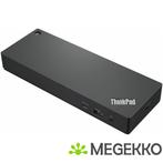 Lenovo ThinkPad Universal Thunderbolt 4 Bedraad Zwart, Computers en Software, Verzenden, Nieuw