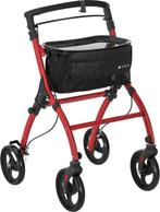 2dekans | Aluminium Rollator Active - Rood, Diversen, Ophalen of Verzenden, Nieuw