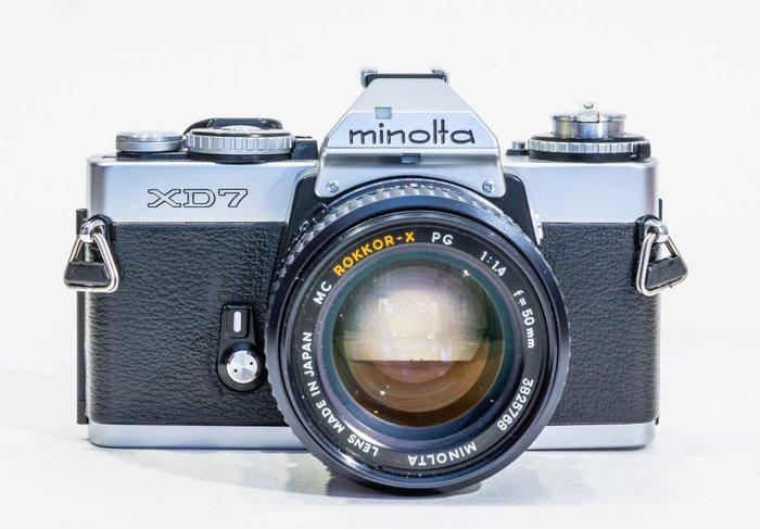 Minolta XD7 + Rokkor-X 1,4/50mm | Analoge camera, TV, Hi-fi & Vidéo, Appareils photo analogiques