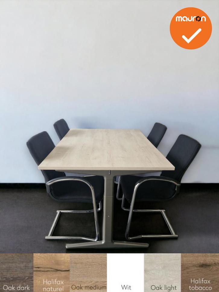 Vergadertafel - Ahrend - 160x100 - Rechthoekig - Nieuw blad, Zakelijke goederen, Kantoor en Winkelinrichting | Kantoormeubilair en Inrichting