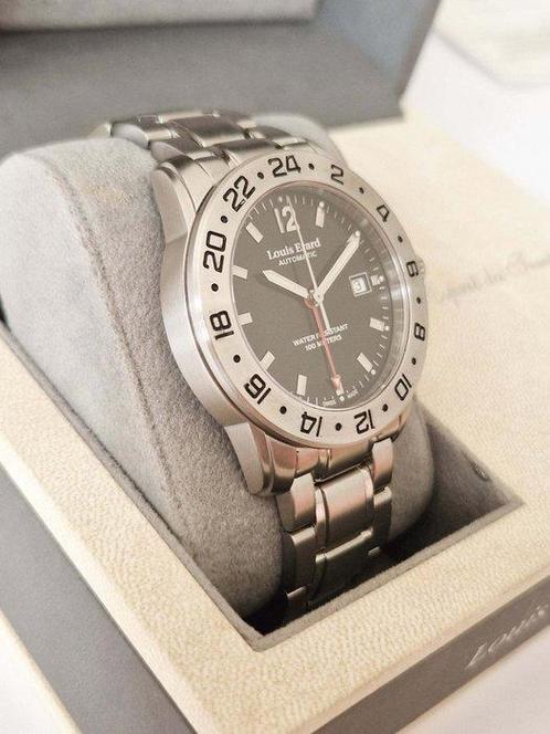 Louis Erard - Heritage GMT Automatic - Zonder Minimumprijs -, Handtassen en Accessoires, Horloges | Heren