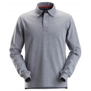 Snickers 2612 2612 rugbyshirt - 3400 - dark blue melange, Doe-het-zelf en Bouw, Veiligheidskleding