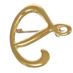 Broche - 18 karaat Geel goud, Handtassen en Accessoires, Antieke sieraden