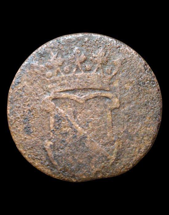 Nederlands-Indië. 1/2 Duit VOC lot Utrecht with 2x 1753,, Postzegels en Munten, Munten | Nederland