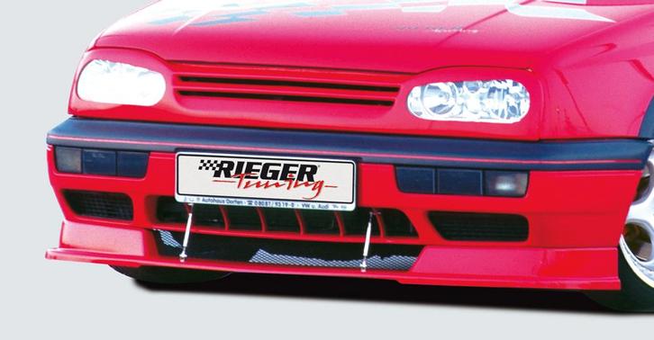 Rieger frontspoiler | Golf 3 - Cabrio, 5-drs., 3-drs. | stuk, Auto diversen, Tuning en Styling, Verzenden
