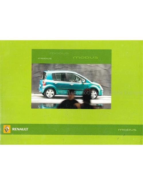 2006 RENAULT MODUS INSTRUCTIEBOEKJE FRANS, Auto diversen, Handleidingen en Instructieboekjes