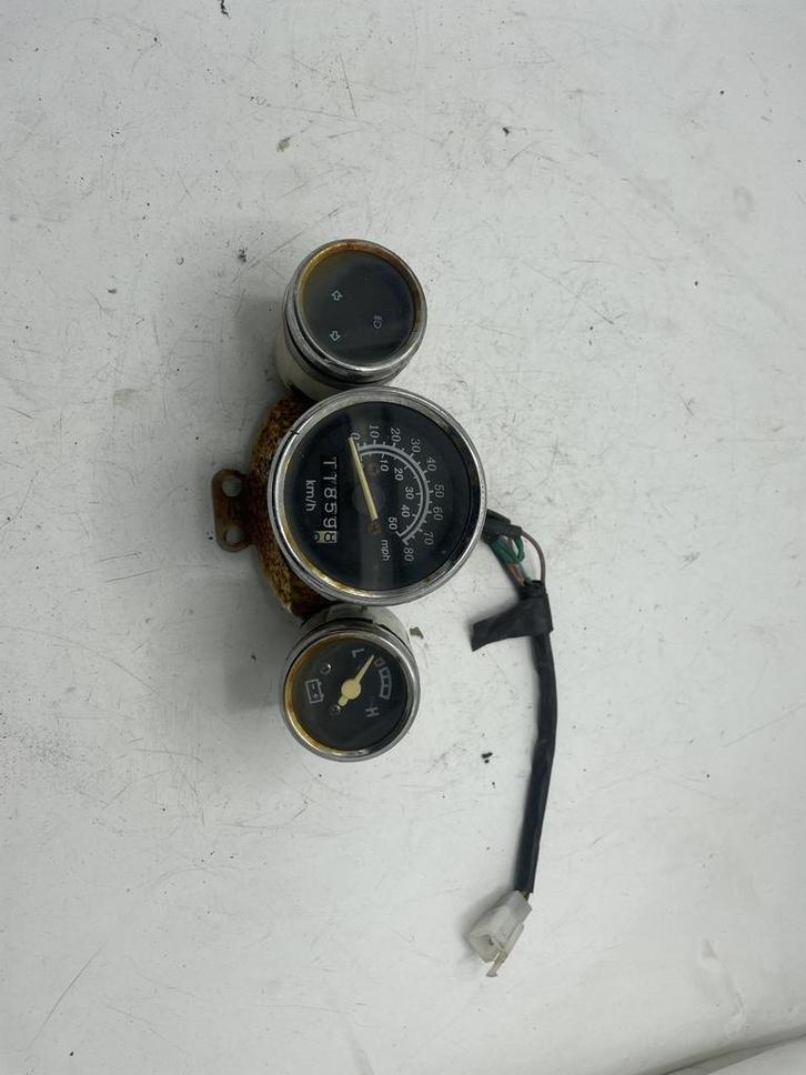 Elektrische / Retro / China / Kilometerteller / 118598, Fietsen en Brommers, Brommeronderdelen | Scooters, Overige typen, Overige merken