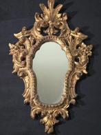 Miroir mural - Bois doré