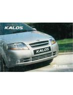 2003 DAEWOO KALOS INSTRUCTIEBOEKJE NEDERLANDS, Autos : Divers, Modes d'emploi & Notices d'utilisation