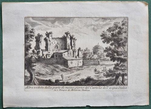 Giovanni Battista Piranesi (1720-1778) - filigrana giglio -, Antiek en Kunst, Antiek | Overige Antiek