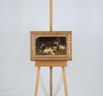 Willem Hendrik van der Nat (1864–1929) - Schapenscheerders, Antiek en Kunst, Kunst | Schilderijen | Klassiek