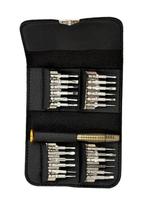 Schroevendraaiers reparatieset in etui (25 delig), Verzenden, Nieuw