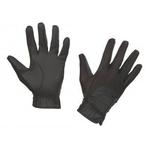 Summer tech-handschoenen, - zwart nubucklook, maat xs -
