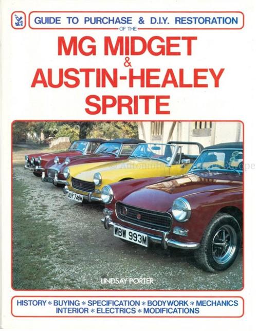 MG MIDGET & AUSTIN-HEALEY SPRITE, GUIDE TO PURCHASE &, Livres, Autos | Livres