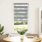 vidaXL Duo Rolgordijn 80x150cm Grijs, Huis en Inrichting, Stoffering | Gordijnen en Lamellen, Verzenden, Nieuw