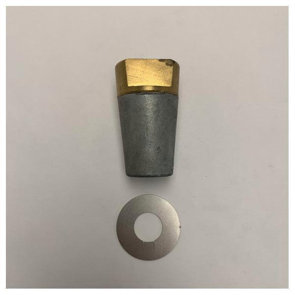 Bieden: Vetus zink propeller shaft anode kit with lock bold, Watersport en Boten, Bootonderdelen, Ophalen of Verzenden