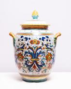 Deruta - Ars Derutae - Vase avec couvercle  - Céramique - 42, Antiek en Kunst