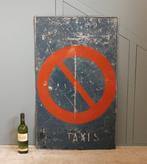 TAXIS - Verkeersbord - Verbodsbord - Metaallegering