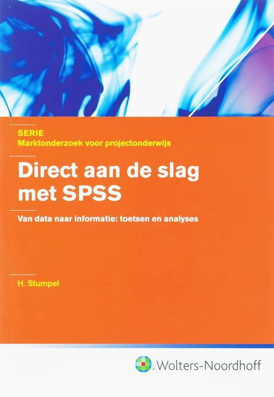 Direct aan de slag met SPSS 9789001700294, Boeken, Economie, Management en Marketing, Zo goed als nieuw, Verzenden