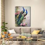 Canvas Fit - Alberto Ricardo - “La Nobleza del Plumaje: Dúo, Antiek en Kunst