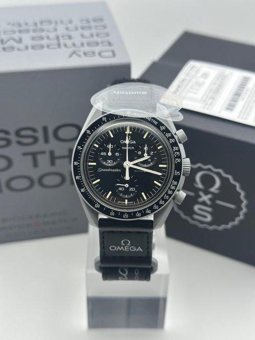 Omega x Swatch - MoonSwatch - Mission to the Moon - Sans, Handtassen en Accessoires, Horloges | Heren