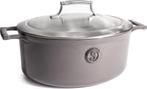 Tweedekans | Saveur Voyage Braadpan Ø30 cm – Ovaal Gietijzer, Ophalen of Verzenden, Nieuw