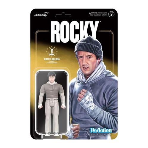 Rocky ReAction Action Figure Rocky Balboa Workout 10 cm, Verzamelen, Film en Tv, Ophalen of Verzenden