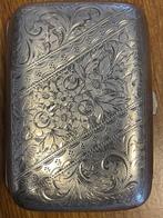 Sigarettendoos - .925 zilver - Sigarettetui van zilver., Verzamelen, Nieuw
