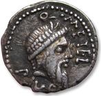 Romeinse Republiek. Q. Caecilius Metellus Pius Scipio, 47-46, Postzegels en Munten, Munten | Europa | Niet-Euromunten