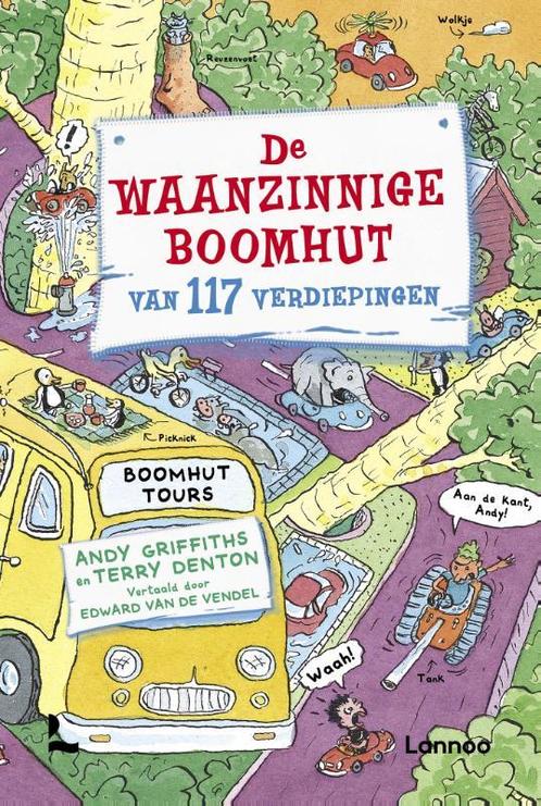 De waanzinnige boomhut van 117 verdiepingen / De waanzinnige, Boeken, Kinderboeken | Jeugd | onder 10 jaar, Gelezen, Verzenden