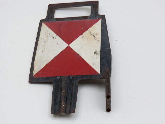 DB Zugschluss Schild (e 1:1, Spoorwegen 1:1), Verzamelen, Spoorwegen en Tram, Overige typen, Gebruikt, Ophalen of Verzenden