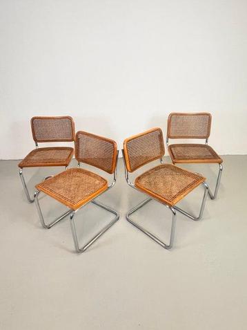 Gavina - Marcel Breuer - Chaise (4) - Cesca chair - Acier,