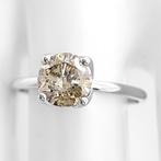Zonder minimumprijs - Ring - 14 karaat Witgoud - 1.06ct. tw.