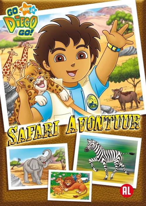 Safari avontuur - Go Diego Go (dvd tweedehands film), Cd's en Dvd's, Dvd's | Actie, Ophalen of Verzenden